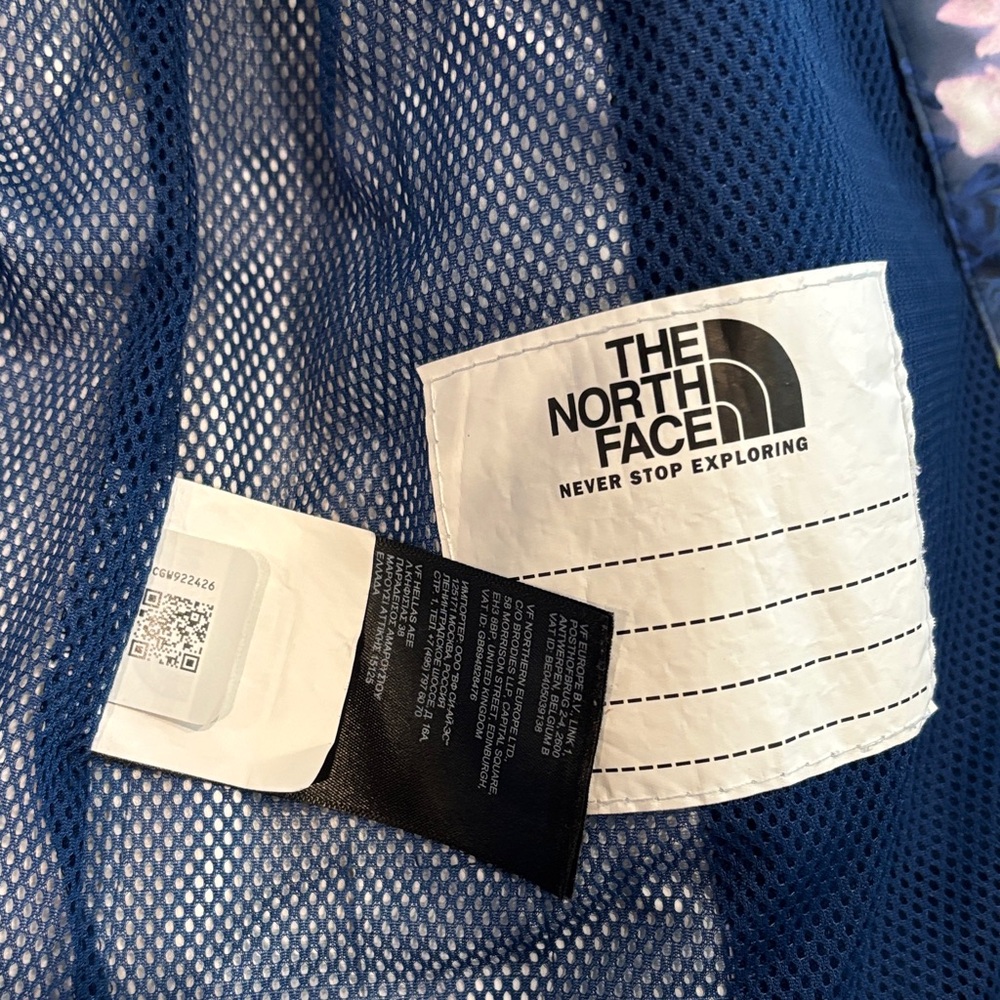 The North Face Kids' Floral Raincoat - girls Medium - Picture 6 of 11